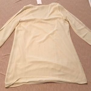 Tobi Dresses - White long sleeved mini dress Tobi Dresses - White long sleeved mini dress